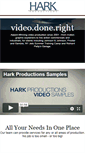 Mobile Screenshot of harkproductions.com